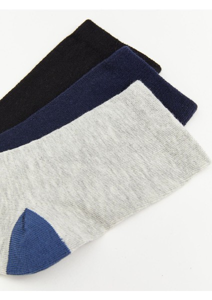 Eco Basic Erkek Çocuk Soket Çorap 3'lü modelleri