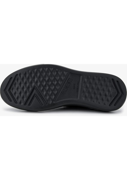 Erkek Deri Siyah Kroko Sneakers 537 3467 Erk Ayk SK24-25 Sıyah Kroko