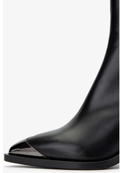 Kadın Deri Siyah Deri Casual Bot 1046 22204 Bn Bot SK24-25 Sıyah Dr fırsatları