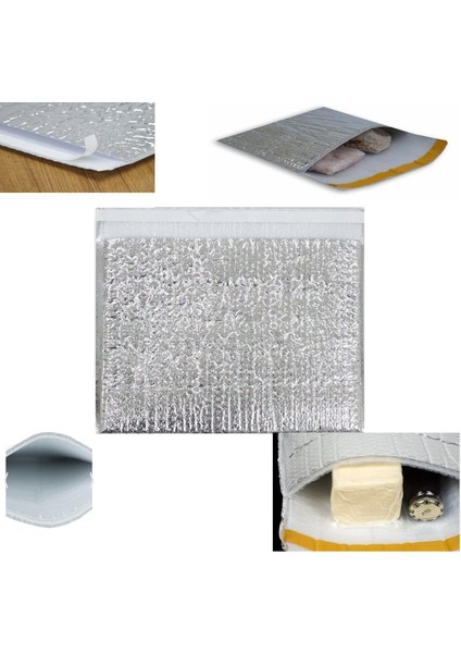 Soğuk Zincir Torbası Cool Mailer 45 x 35 x 5 cm 10 Adet