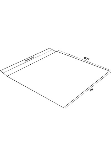 Soğuk Zincir Torbası Cool Mailer 45 x 35 x 5 cm 25 Adet