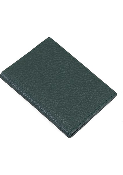 Fidel Yeşil Erkek Deri Kartlık
