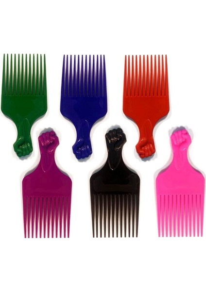 540-RANDOM-1PC 1 Parça Geniş Diş Fırçası Seçim Tarak Çatal Saç Fırçası Ekleme Saç Alma Tarak Plastik Dişli Tarak Kıvırcık Afro Saç Şekillendirici Araçları (Yurt Dışından)