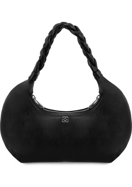 Maritza Siyah Kadın Deri Omuz Çantası fiyatları