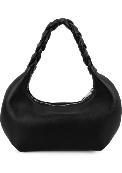 Maritza Siyah Kadın Deri Omuz Çantası fırsatları