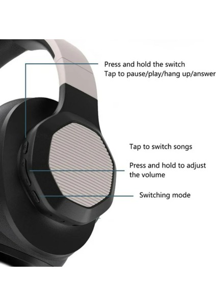 P2970 Kulak Üstü Kulaklık Kablosuz Bluetooth Kulaklık Müzik Kulaklıkları fırsatları