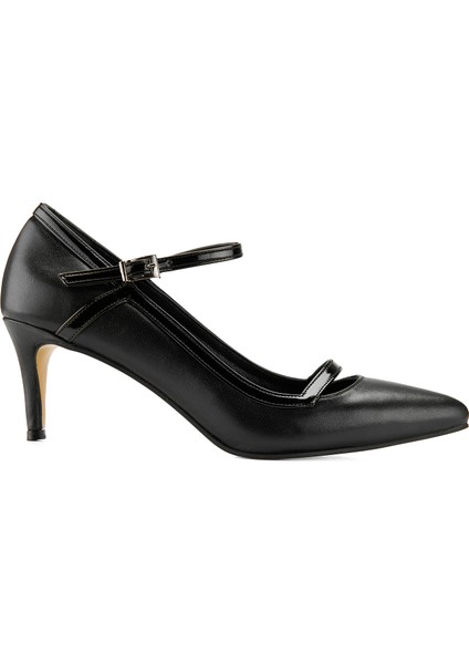 Colline Siyah Kadın Deri Klasik Ayakkabı fiyatları