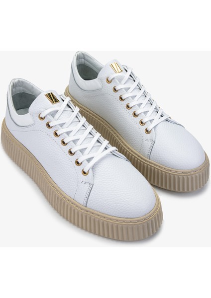 Erkek Hakiki Deri Beyaz Sneakers & Spor Ayakkabı 352 21169 Erk Ayk SK24-25 Beyaz Fltr fiyatları