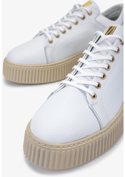 Erkek Hakiki Deri Beyaz Sneakers & Spor Ayakkabı 352 21169 Erk Ayk SK24-25 Beyaz Fltr modelleri