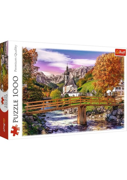 10623 Yetişkinler ve 12 Yaş Üzeri Çocuklar Için 1000 Parça Üstün Kalite Puzzle, Çok Renkli, Sonbahar Bavyera