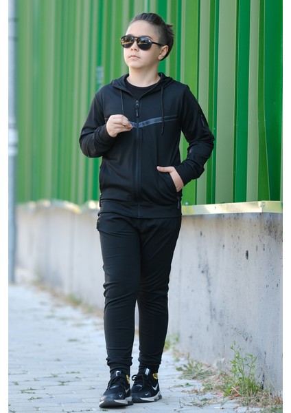 Erkek Çocuk Dalgıç Kumaş Eşofman Takımı ESF.0060 indirimleri