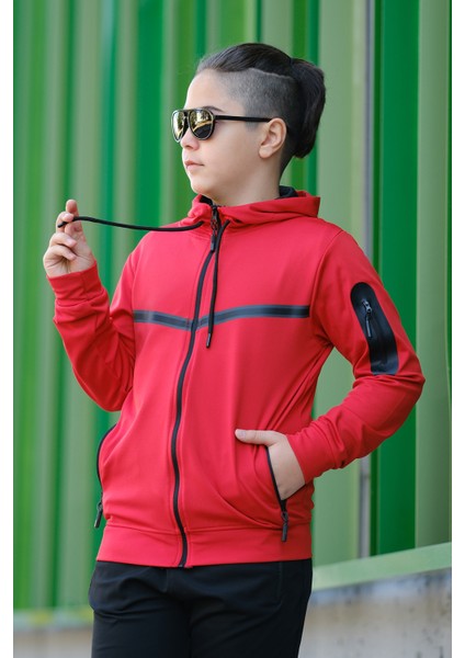 Erkek Çocuk Dalgıç Kumaş Eşofman Takımı ESF.0060 modelleri