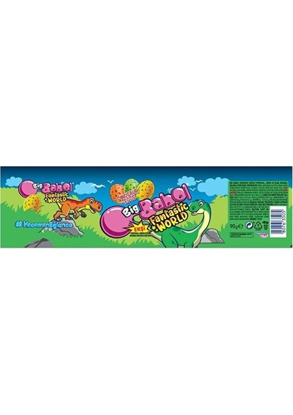 Big Babol Fantastic World Portakal, Limon ve Elma Aromalı Ekşi Sakız 90G fiyatları