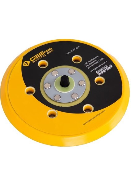 Pro 6pv6 Zımpara Makinesi Tabanı / 150 mm / 6 Delik