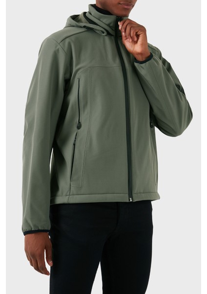 Regular Fit Çıkarılabilir Kapüşonlu Soft Shel Mont Erkek Mont 50515100 056 modelleri