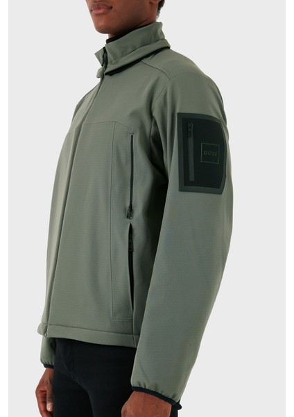 Regular Fit Çıkarılabilir Kapüşonlu Soft Shel Mont Erkek Mont 50515100 056 fırsatları