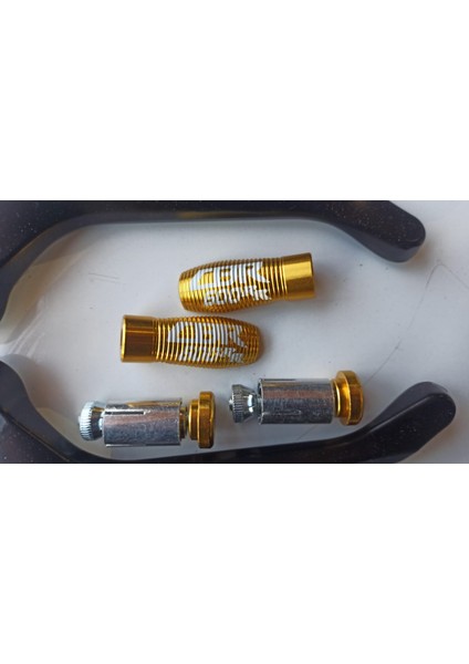 Cbr 600 Rr Motosiklet Gidon Sapları Koruma Fren Debriyaj Kolları Gold (Altın Sarı) modelleri