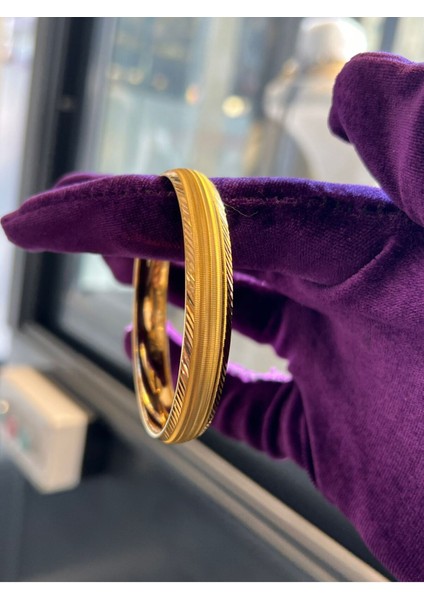 17 gr (Gram) Kalemli Trabzon Yatırımlık Işçiliksiz Şarnel Bilezik 22 Ayar Altın fiyatları