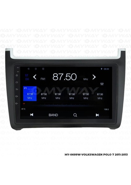 Volkswagen Polo 7 Android 12 Multimedya Carplay 2gb RAM+32GB HDD 2011-2013 Navigasyon Ekran indirimleri