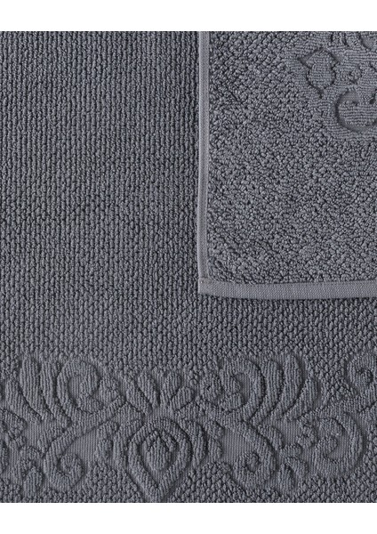 Norice %100 Pamuk Ayak Havlusu - Antrasit - 50X70 cm indirimleri
