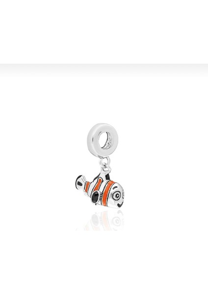 Zeyyn Sılver 925 Ayar Gümüş Disney Kayıp Balık Nemo Charm