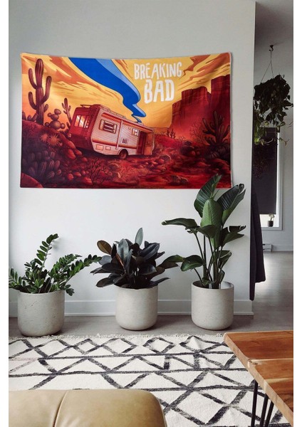 Breaking Bad Tasarımlı Duvar Örtüsü Ev Dekorasyon Duvar Halısı Tapestry