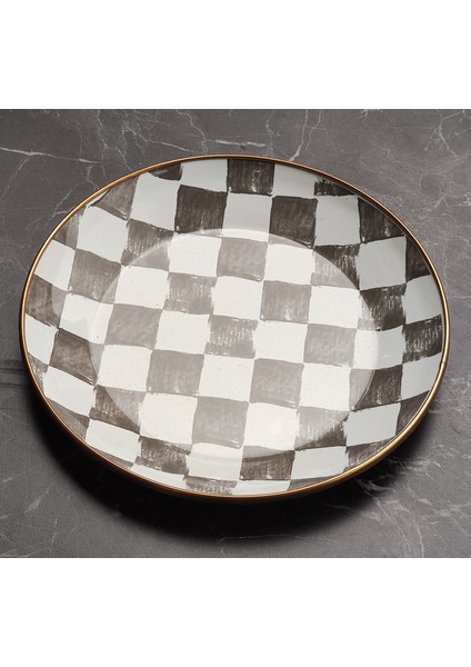 Emaye Servis Tabak Dama Model fiyatları