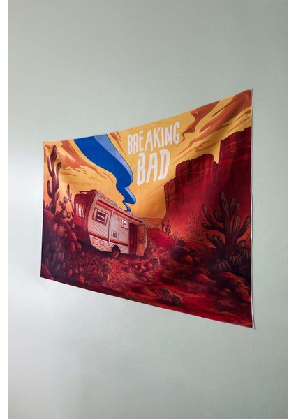 Breaking Bad Tasarımlı Duvar Örtüsü Ev Dekorasyon Duvar Halısı Tapestry
