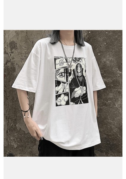 Uchiha Itachi Manga Design Tişört fiyatları