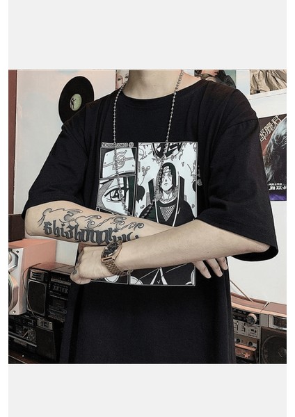 Uchiha Itachi Manga Design Tişört fırsatları
