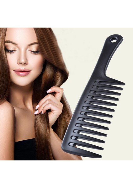 Yeşil Kalın Geniş Diş Tarak Isıya Dayanıklı Kuaförlük Saç Fırçası Kıvırcık Islak Saç Için Dayanıklı Plastik Anti Statik Dolaşık Açıcı Saç Tarağı (Yurt Dışından) fiyatları