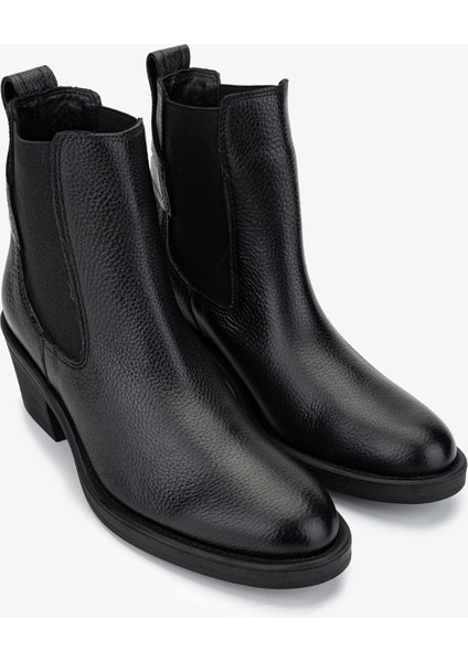 Kadın Deri Siyah Floter Casual Bot 35 AD1052 Bn Bot SK24-25 Sıyah Fltr fiyatları