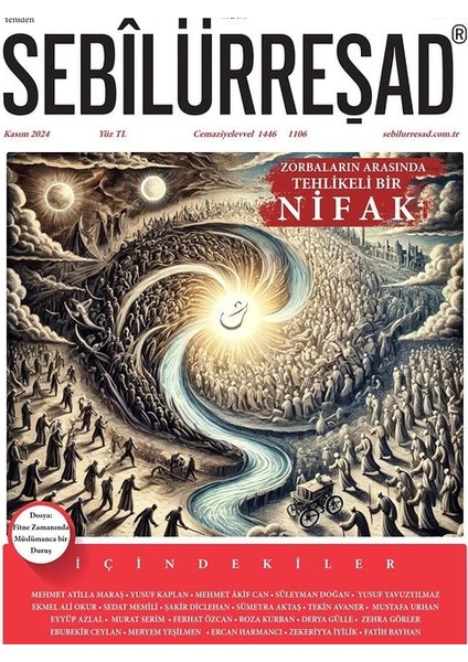 Sebilürreşad Dergi 1106. Sayı Kasım 2024