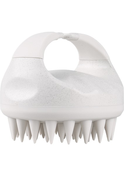 LMZ046 Bej Lohas Fabrika Fiyat Çevre Dostu Buğday Samanı Silikon Saç Fırçası Şampuan Fırçası Saç Derisi Masajı Saç Büyüme Için (Yurt Dışından) fiyatları