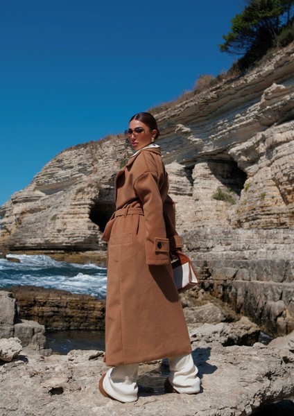 Sheila Kaşe Oversize Kaban 2985 fırsatları