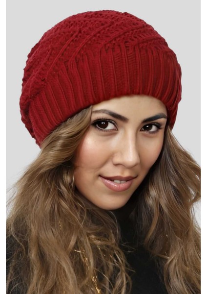 Kadın Yumuşak Dokulu Astarlı Triko Örgü Bere fiyatları