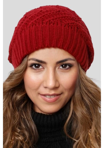 Kadın Yumuşak Dokulu Astarlı Triko Örgü Bere fırsatları