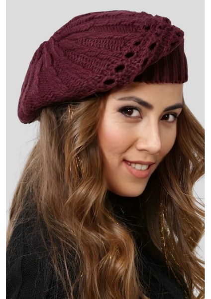 Kadın Tek Kat Örgü Ressam Bere indirimleri