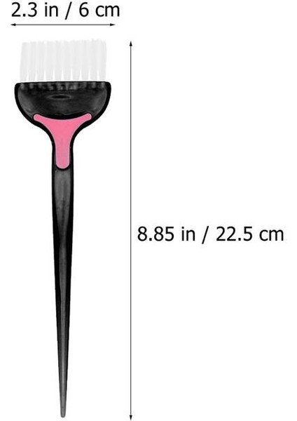 Mavi 4 Adet Saç Boyası Fırçaları Saç Boyama Fırçaları Berber Salon Saç Renklendirme Fırçaları Saç Boyama Fırçası Yüz Maskesi Fırça Seti (Yurt Dışından)