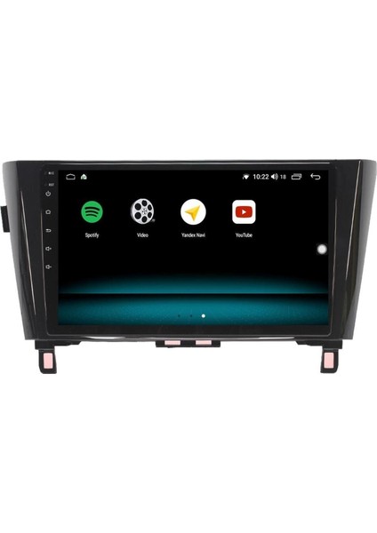 Nissan Qashqai Android 10 Multimedya Carplay 2gb Ram + 32GB HDD Navigasyon Ekran modelleri