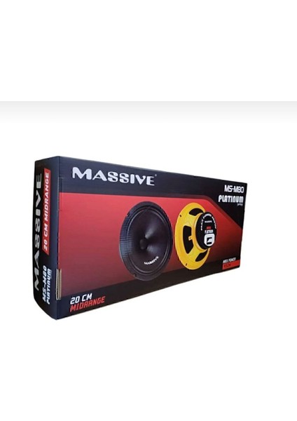 S 20 cm Midrange Hoparlör – MS-M80 450WAT Ciftti 900WAT