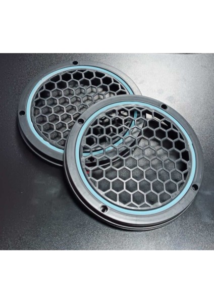 20CM Buzmavisi Neon Işıklı Hoparlör ve Midrange Kapağı 1takım (2ADET) Vidalanabilir fiyatları