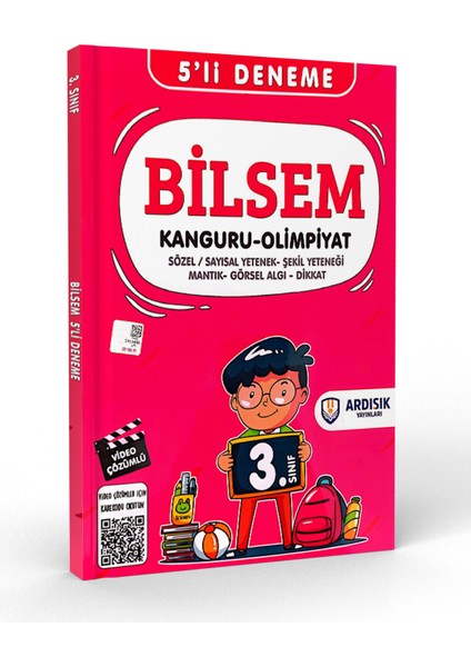 3. Sınıf Bilsem Soru Bankası ve Deneme Sınavı Tamamı Video Çözümlü 2 Kitap Set modelleri