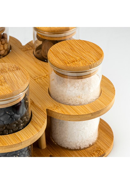 Sorrel 6 Parça Standlı Baharat Seti Küçük modelleri