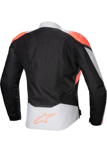 Alpinestars Stella T-Jaws V4 Wp Korumalı Kadın Motosiklet Montu Siyah / Gri / Oranj