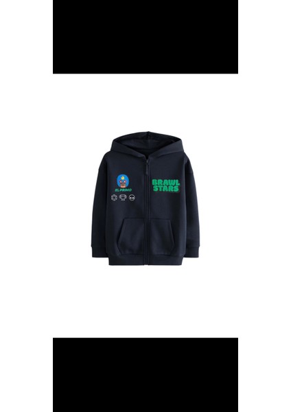 Erkek Çocuk Fermuarlı Sweatshirt