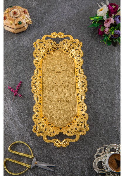 Motif 2 Kişilik Dikdörtgen Tepsi (291-2)