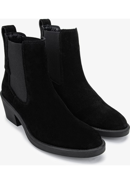 Kadın Deri Siyah Süet Casual Bot 35 AD1052 Bn Bot SK24-25 Sıyah Suet fiyatları