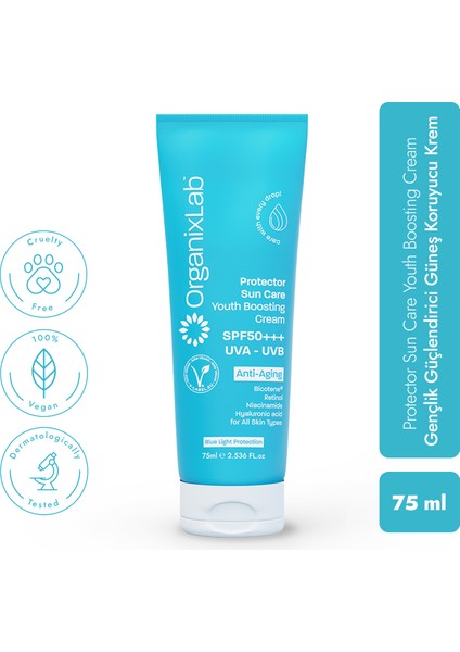 Güneş Koruyucu Etkili Yüz Kremi - Uva ve Uvb Etkili Spf 50 Güneş Kremi 75 ml