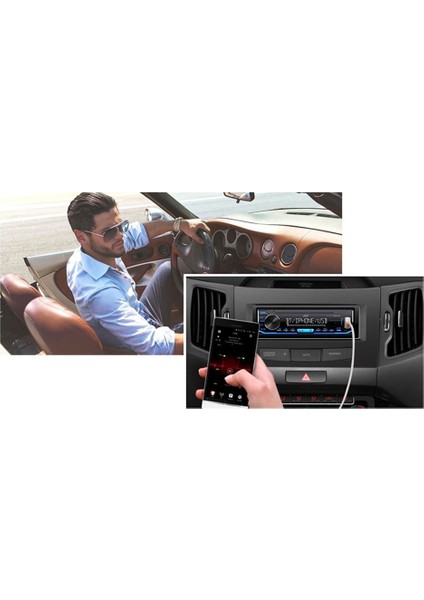 KD-X351BT USB Aux Bluetooth 2 Amfi Çıkışı 13 Band Eq K2 modelleri